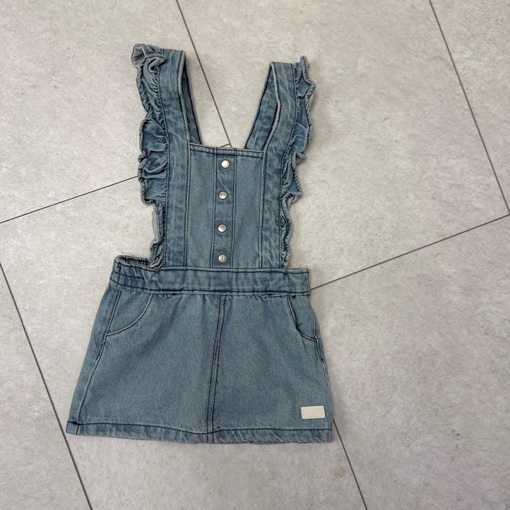 7 For Mankind- Ruffle Jean jumper - Size 12months